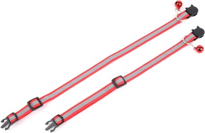 Foto 4 | Juego De Collares Para Gatos Jieyou Reflectantes Y Ajustables, 12 Piezas - Venta Internacional.