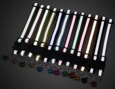 Foto 6 | Juego De Collares Para Gatos Jieyou Reflectantes Y Ajustables, 12 Piezas - Venta Internacional.