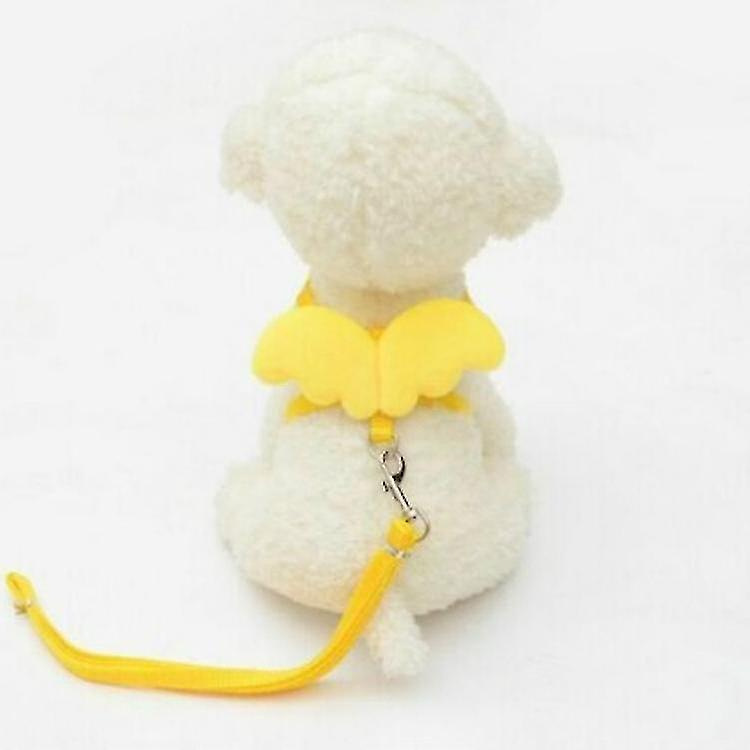 Correas Para Perros Bird Cage Bird Baths Con Forma De Ángel, Talla Xs, Color Amarillo - Venta Internacional.