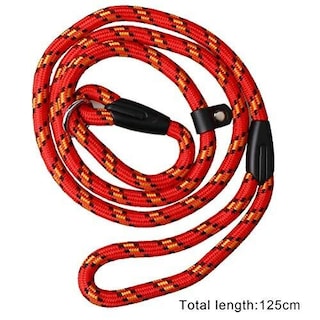 Foto 3 | Correa De Entrenamiento Duradera Sanlin Beans Para Perros, 125 Cm, Color Rojo - Venta Internacional.