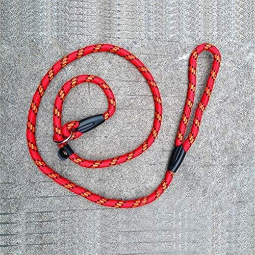 Foto 5 pulgar | Correa De Entrenamiento Duradera Sanlin Beans Para Perros, 125 Cm, Color Rojo - Venta Internacional.