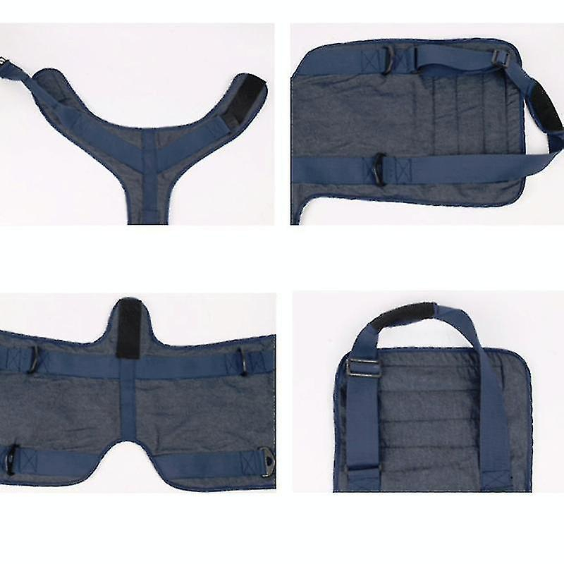 Arnés De Pecho Para Perros Mayores Huoguo Talla M Azul Oscuro - Venta Internacional.