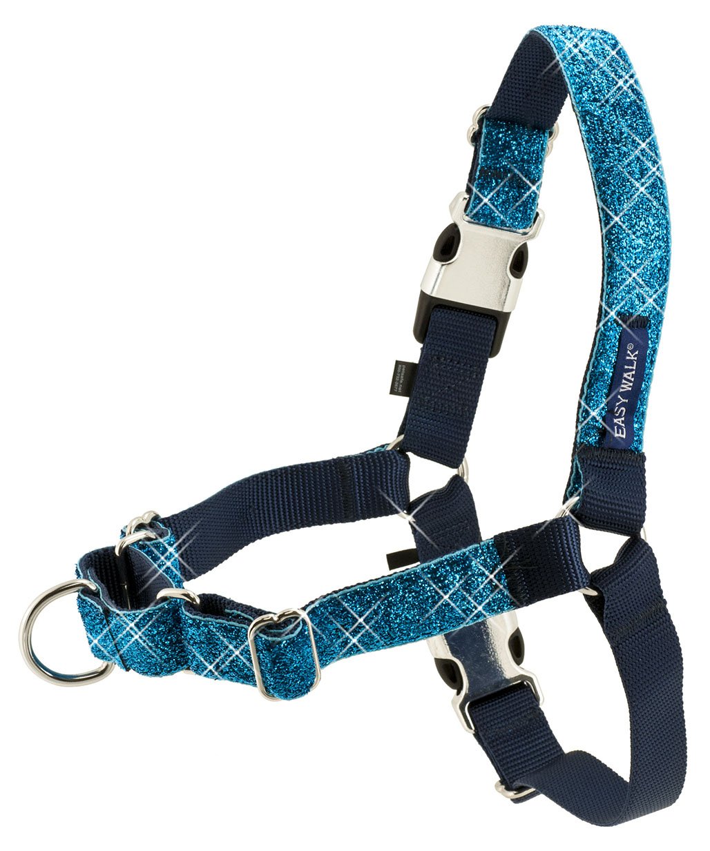 Arnés Petsafe Bling Easy Walk Azul Para Perros Medianos Y Grandes - Venta Internacional.