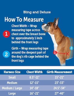 Foto 4 | Arnés Petsafe Bling Easy Walk Azul Para Perros Medianos Y Grandes - Venta Internacional.