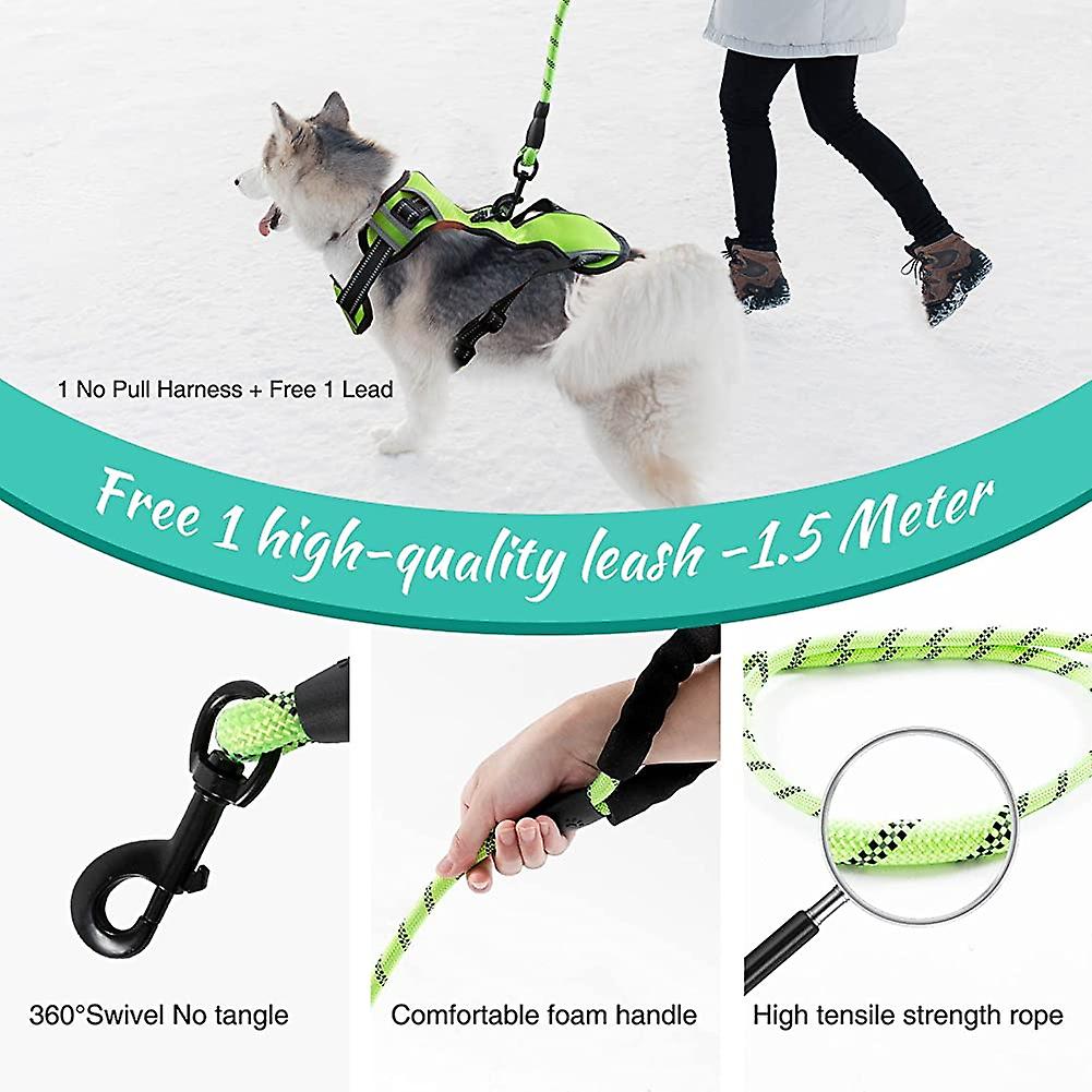 Foto 4 pulgar | Chaleco Para Perros Huoguo, Rosa, Ajustable Sin Tirones (tamaño Mediano) - Venta Internacional.