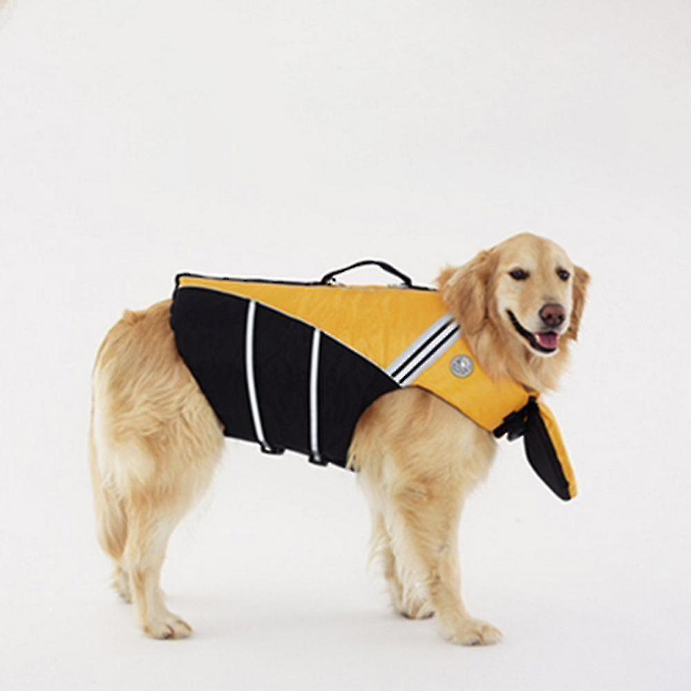 Foto 6 pulgar | Chaleco Salvavidas Para Perros Huoguo, Ajustable, Talla Xs, Amarillo - Venta Internacional.