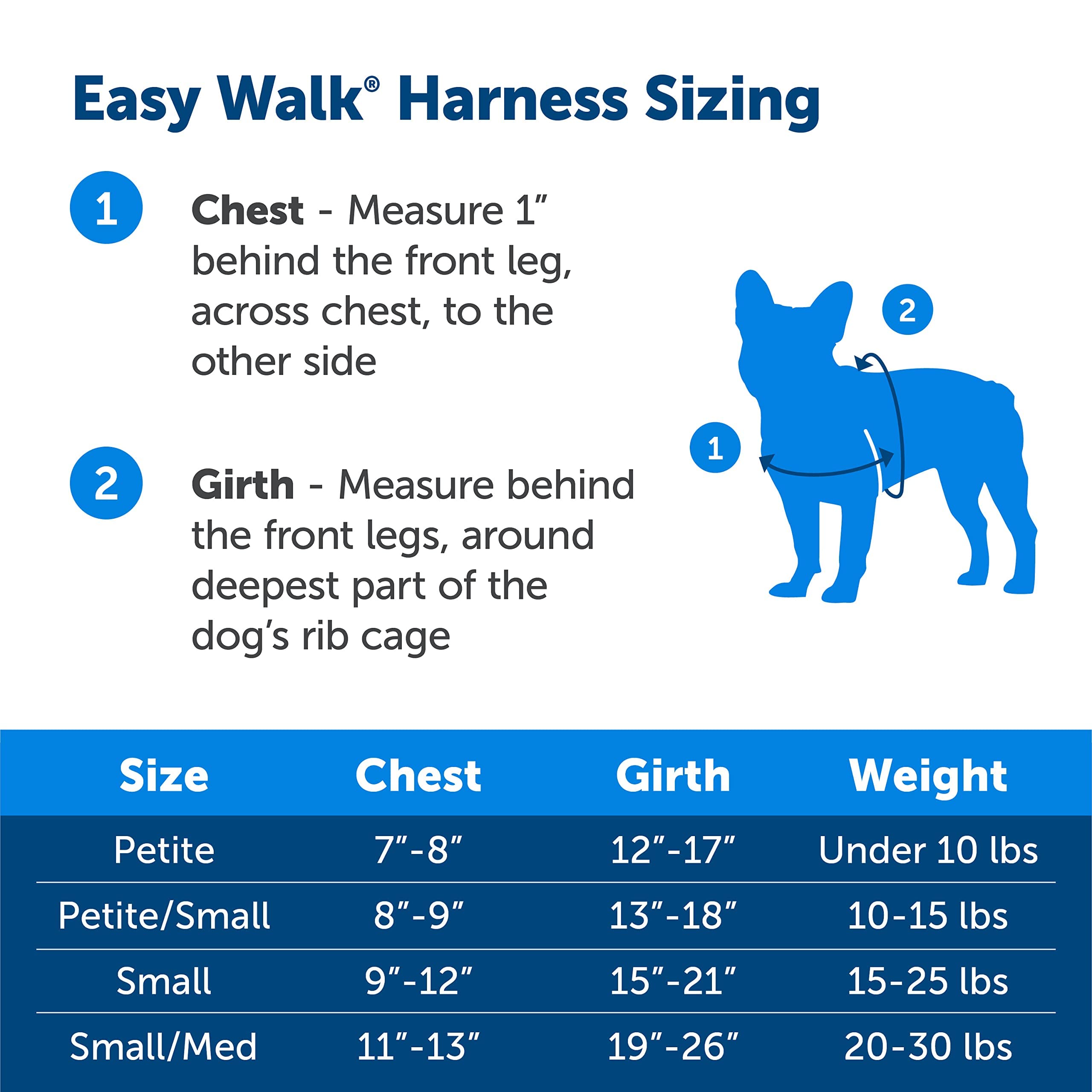 Foto 5 | Arnés Para Perros Petsafe Easy Walk No-pull, Pequeño, Negro Y Plateado - Venta Internacional.