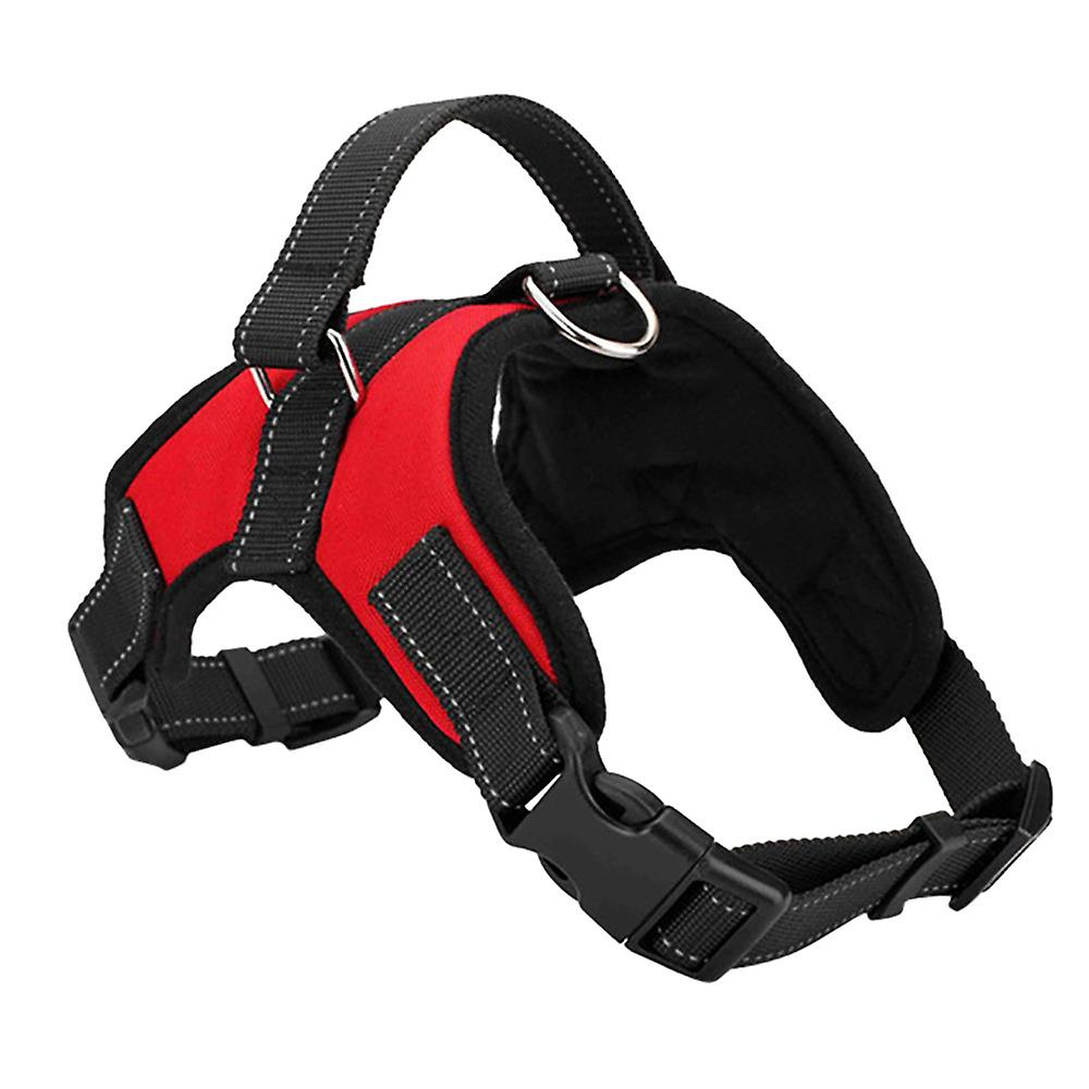 Correa De Pecho Para Perros, Ajustable, Cómoda, Para Exteriores, Negra  - Venta Internacional.
