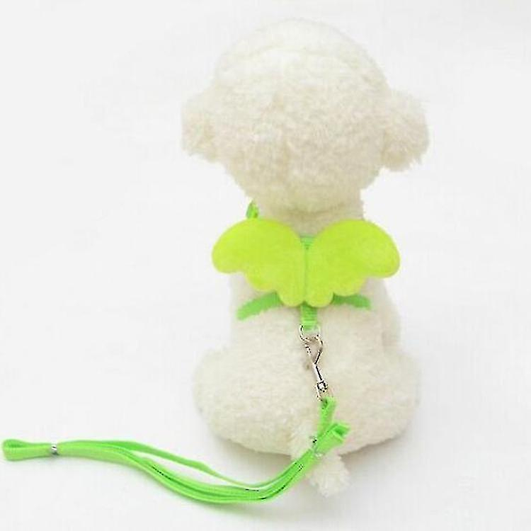 Correas Para Perros Bird Cage Bird Baths Con Forma De Ángel, Tamaño M, Color Verde - Venta Internacional.