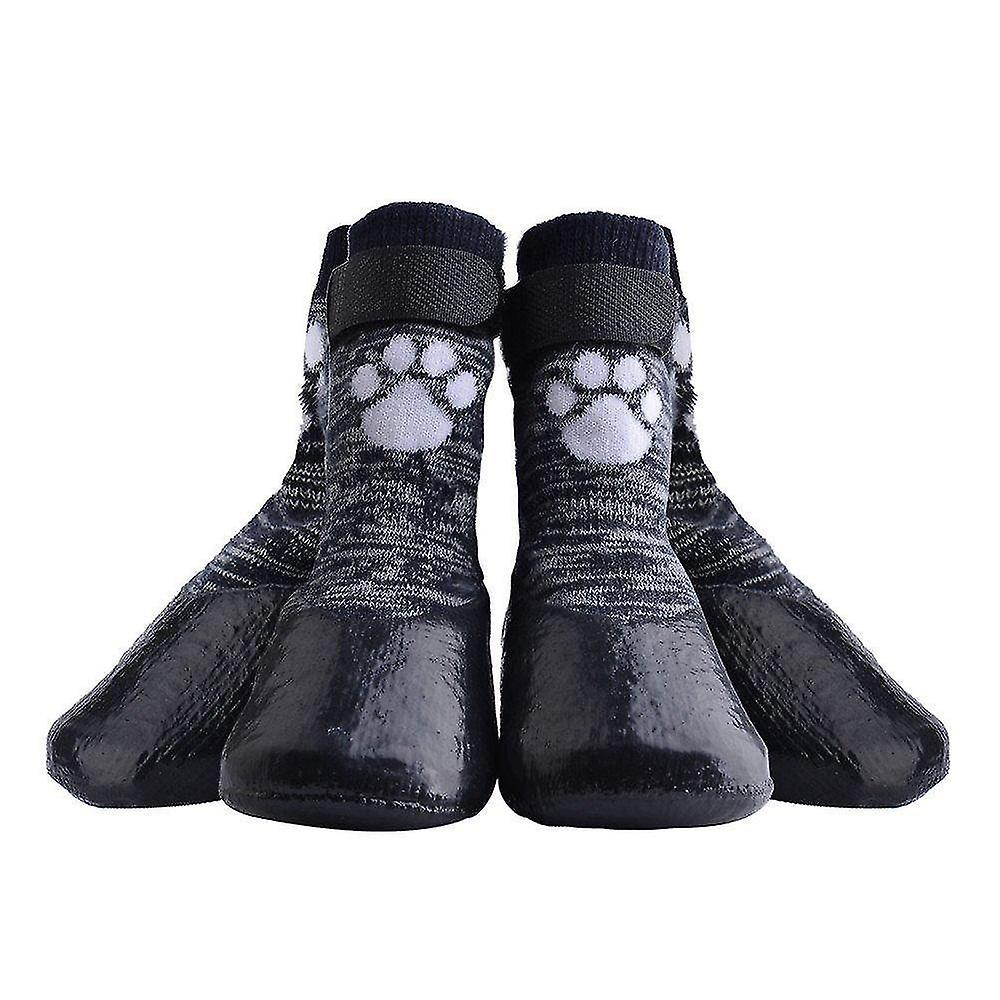 Foto 2 pulgar | Calcetines Antideslizantes E Impermeables Para Perros, Protector De Patas Xl Huoguo - Venta Internacional.