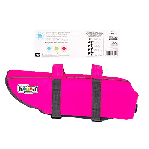 Foto 4 pulgar | Chaleco Salvavidas Para Perros Outward Hound Granby Splash Rosa, Talla M - Venta Internacional.