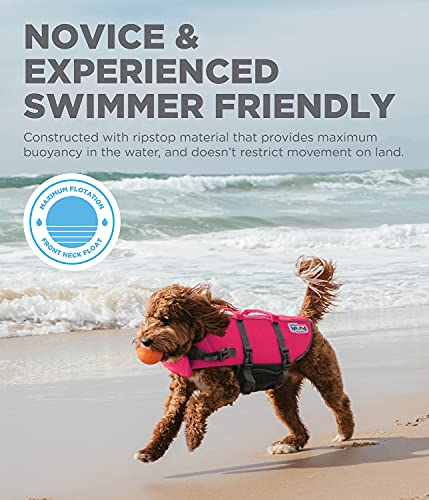 Foto 7 | Chaleco Salvavidas Para Perros Outward Hound Granby Splash Rosa, Talla M - Venta Internacional.