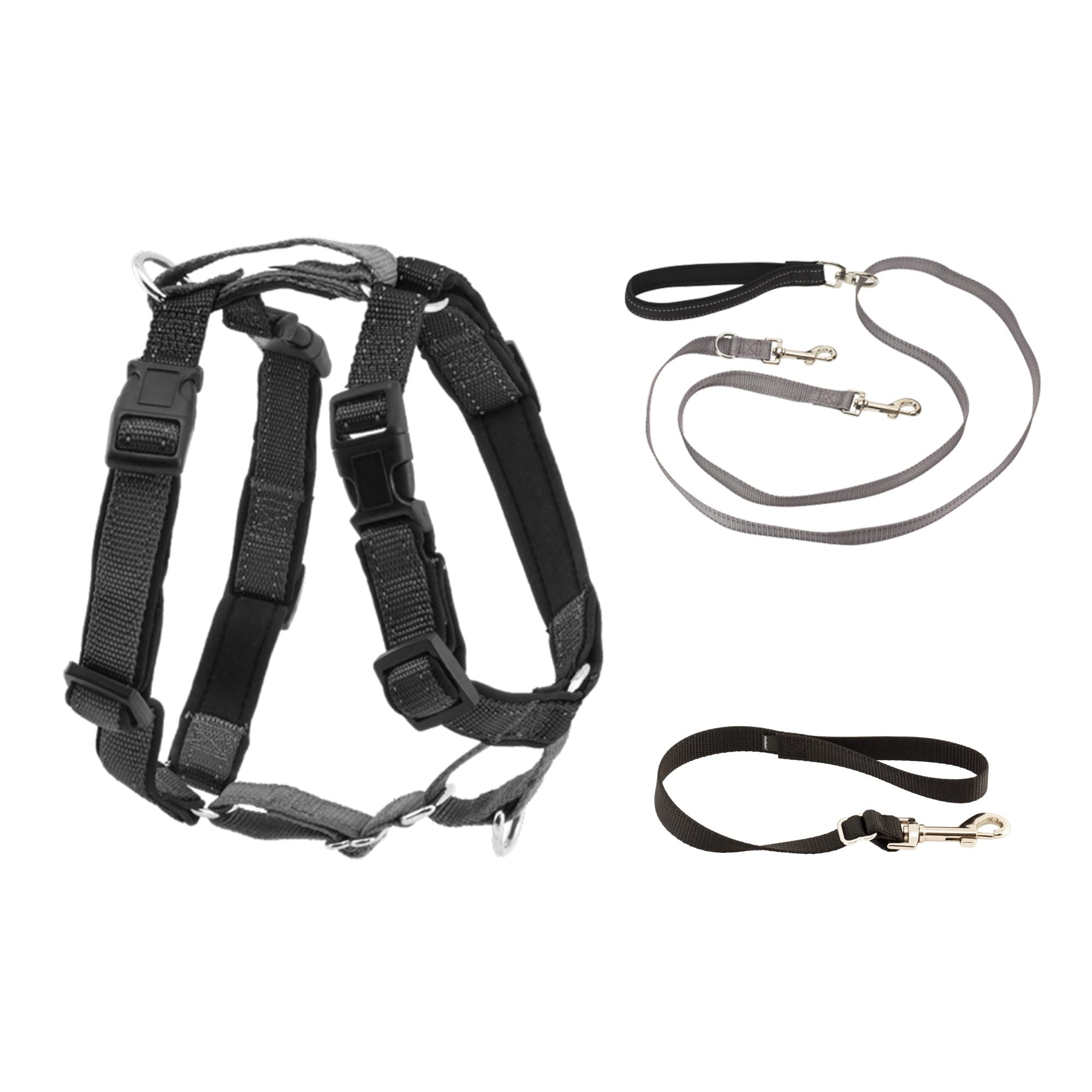 Arnés Petsafe 3 En 1 Con Correa De Control De Dos Puntos, Tamaño Mediano - Venta Internacional.