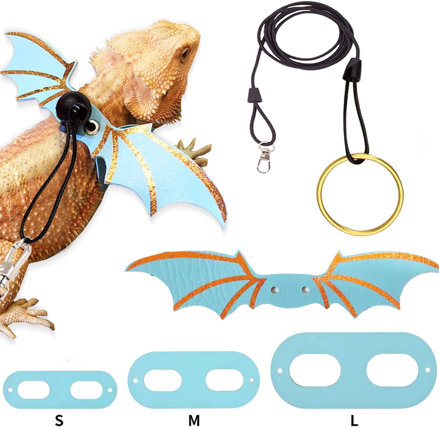 Set De Correa Y Arnés Para El Dragón Barbudo Jieyou - Venta Internacional.