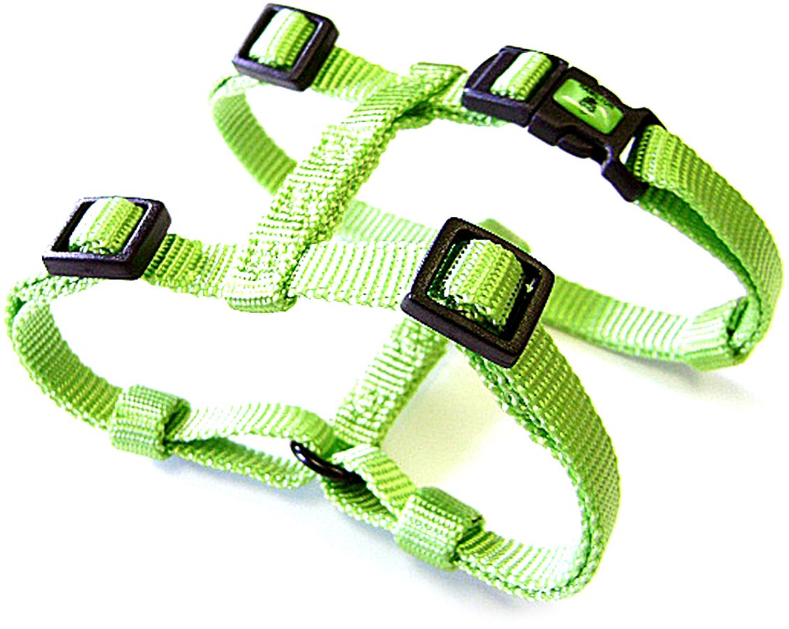 Arnés Para Perros Hamilton Adjustable Comfort, Nailon, Color Verde Lima - Venta Internacional.