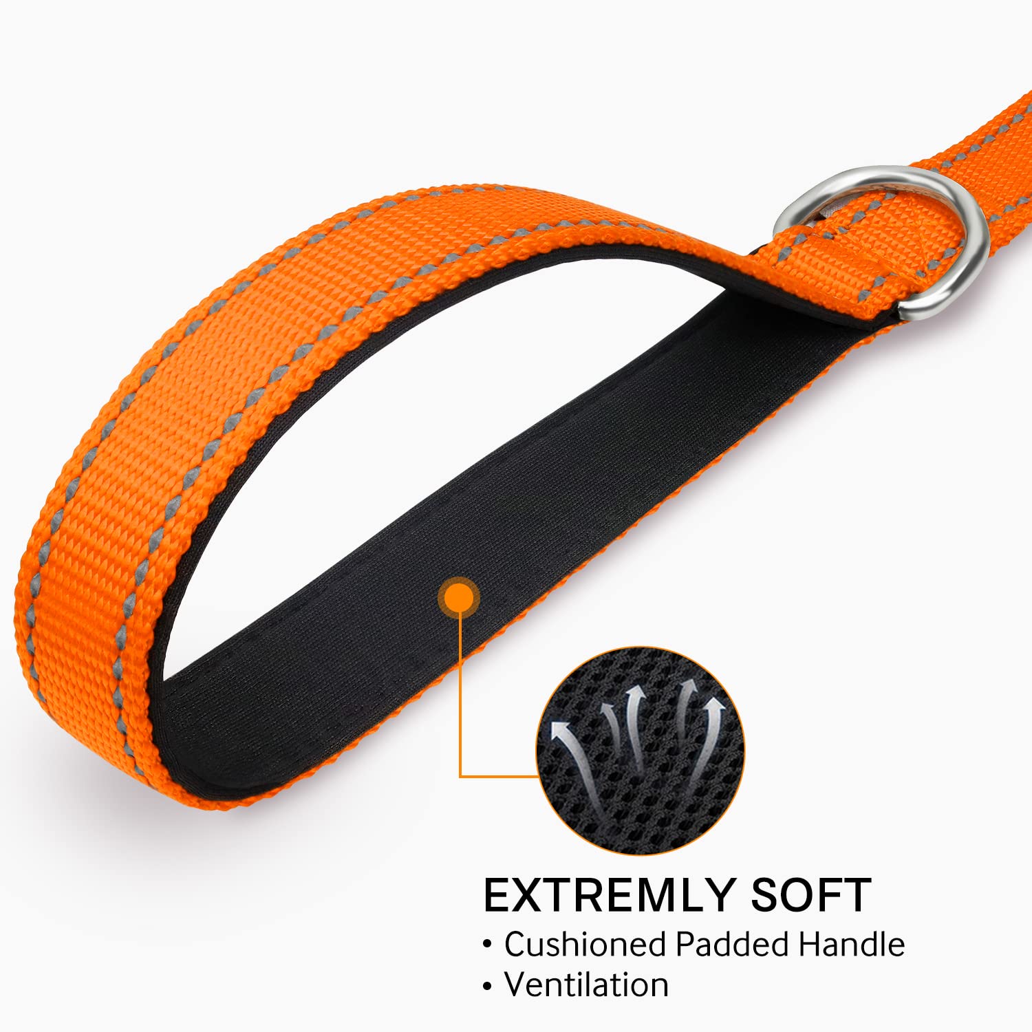 Foto 7 pulgar | Correa Para Perros Joytale De Nailon Reflectante De Doble Cara, 4 Pies - Venta Internacional.