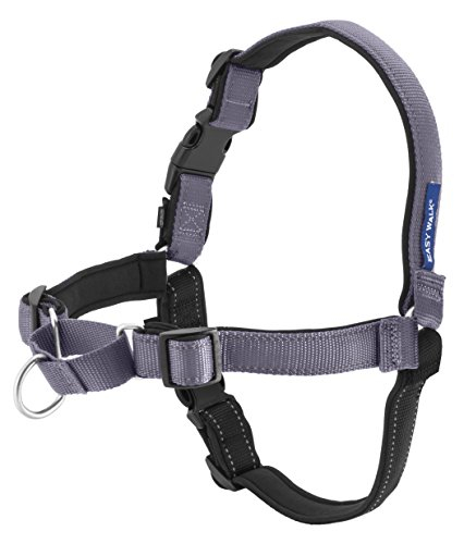 Arnés Para Perros Petsafe Easy Walk Deluxe Sin Tracción, Acero Gris M/l - Venta Internacional.