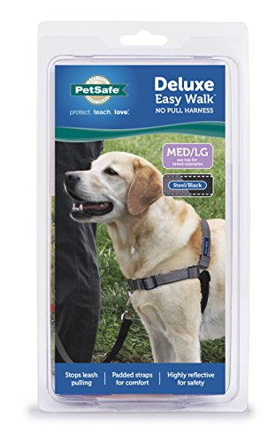 Foto 4 pulgar | Arnés Para Perros Petsafe Easy Walk Deluxe Sin Tracción, Acero Gris M/l - Venta Internacional.