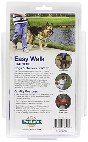 Foto 3 pulgar | Arnés Petsafe Easy Walk No Pull, Color Morado Oscuro Y Negro, L - Venta Internacional.
