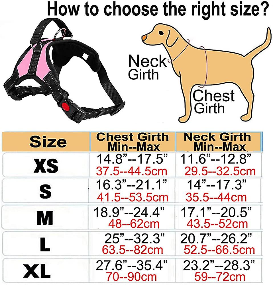 Chaleco Para Perro Con Asa Y Correa Huoguo Rosa Talla M - Venta Internacional.