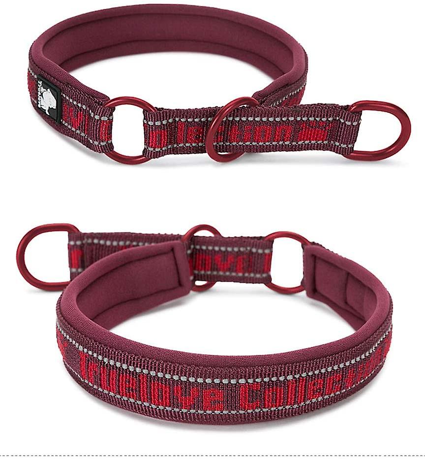 Foto 5 pulgar | Collar Para Perros Huoguo Con Rayas Reflectantes, Nailon, Sin Tirones - Venta Internacional.