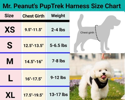 Foto 2 | Mr. Peanut's Puptrek Small Dog/cat Soft Mesh Step En Harne - Venta Internacional.