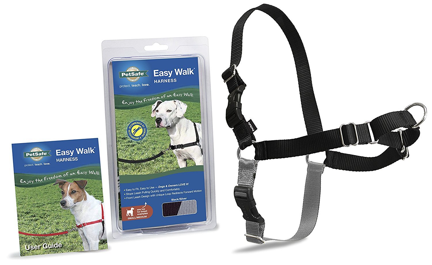 Foto 2 pulgar | Arnés Petsafe Easy Walk S/m Para Perro, Color Negro - Venta Internacional.