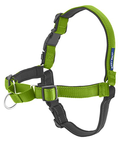 Arnés Para Perros Petsafe Easy Walk Deluxe Sin Tracción, Color Verde Medio - Venta Internacional.