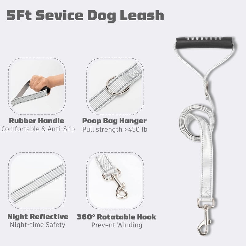 Foto 5 pulgar | Chaleco Para Perros Omkarsy, Entrenamiento Sin Tensión Con Reflectante C - Venta Internacional.