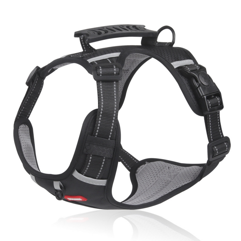 Arnés Para Perros Con Acolchado De Seguridad Ajustable Reflectante Xs-xl - Venta Internacional.