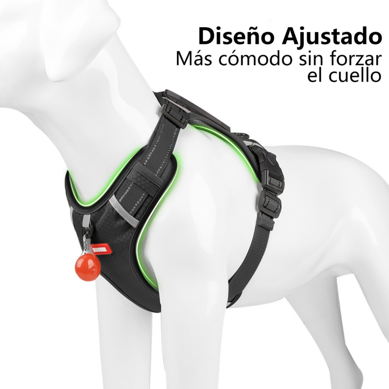Foto 3 pulgar | Arnés Para Perros Con Acolchado De Seguridad Ajustable Reflectante Xs-xl - Venta Internacional.
