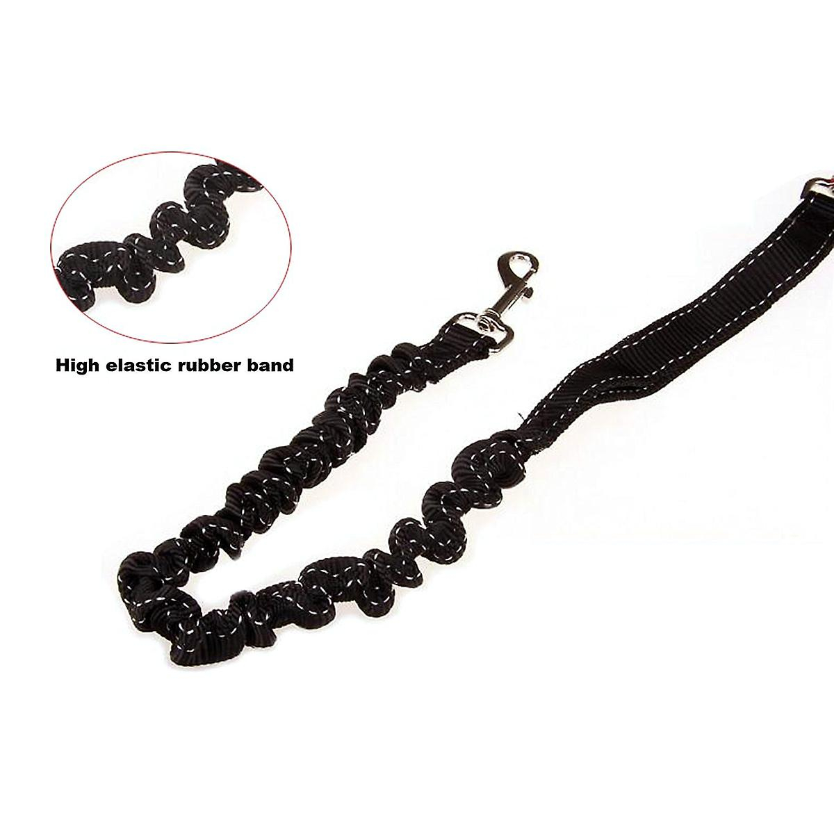 Foto 4 pulgar | Correa Ajustable Para Perros Sanlin Beans Con Manos Libres, Nailon Negro - Venta Internacional.