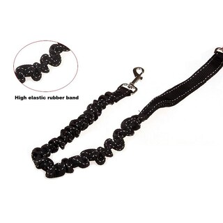 Foto 3 | Correa Ajustable Para Perros Sanlin Beans Con Manos Libres, Nailon Negro - Venta Internacional.
