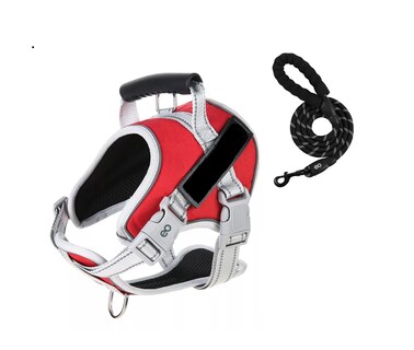 Foto 1 | Pechera Para Perro Arnes Chaleco Reflectante Con Correas Eo Safe Imports Esi-12193-1 Rojo