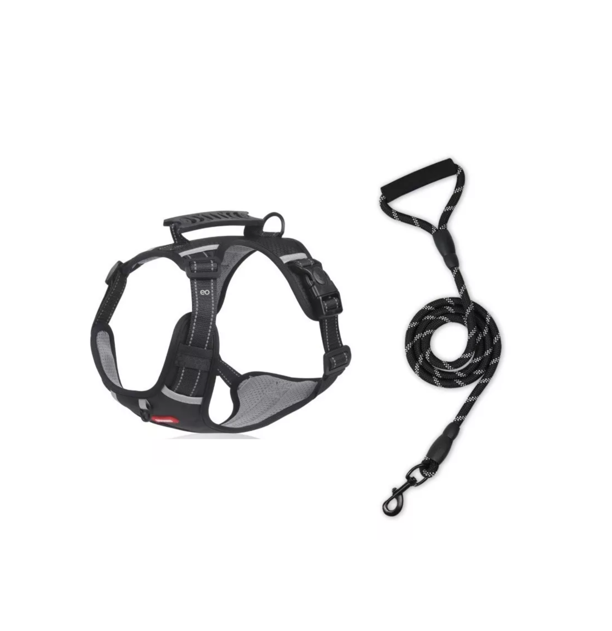 Foto 3 pulgar | Pechera Arnés De Seguridad Para Perro Negro Talla M Eo Safe Imports Esi-10375 Negro