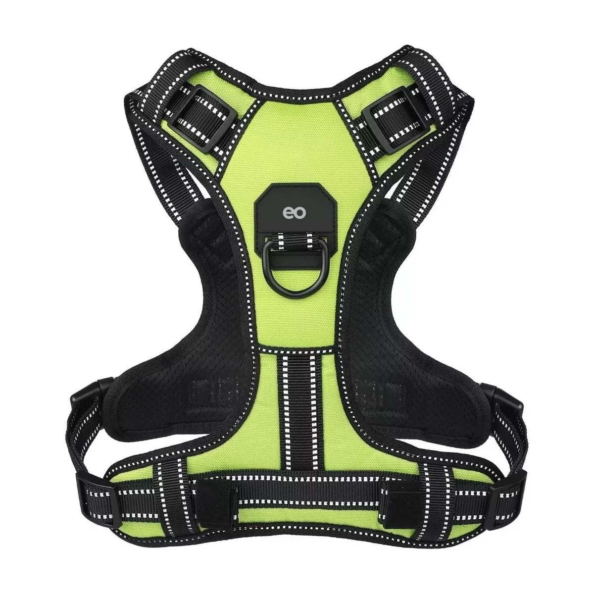 Pechera Arnés Regulable Con Bandas Reflectivas G Eo Safe Imports Esi-11566-1 Verde