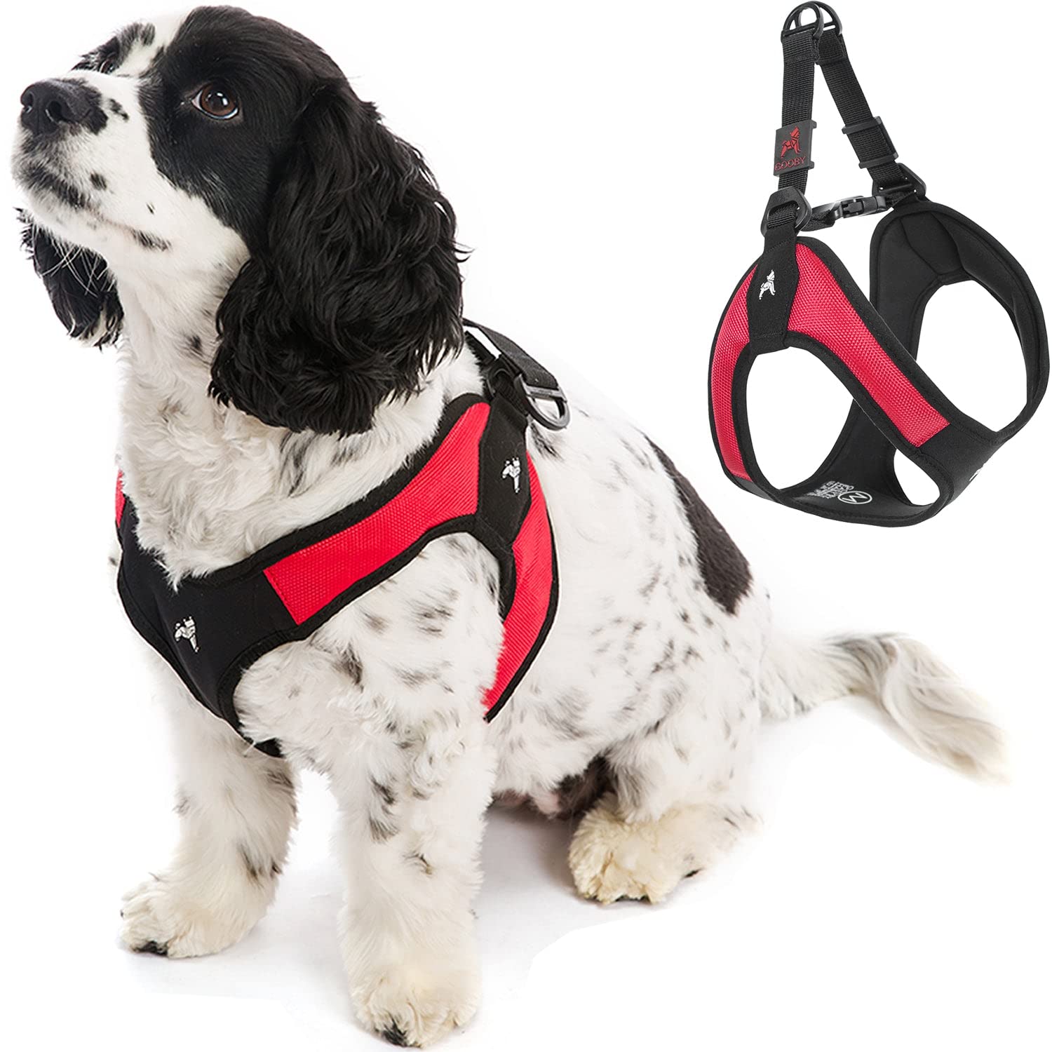 Foto 2 pulgar | Arnés Gooby Escape Free Easy Fit Rojo Para Perros Pequeños - Venta Internacional.