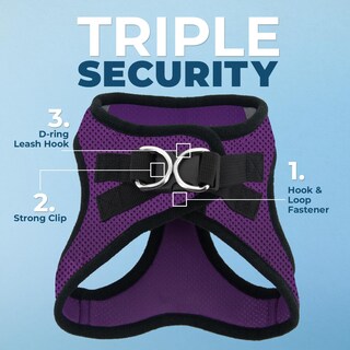 Foto 2 | Arnés Para Perros Voyager Step-in Air, Malla Para Todo Clima, Color Morado L - Venta Internacional.