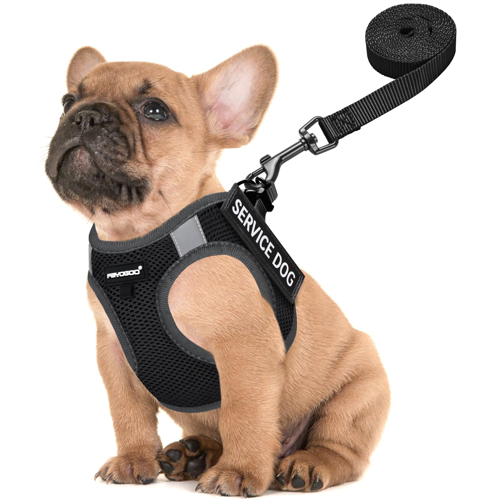 Foto 2 pulgar | Chaleco Fayogoo Para Perros De Servicio, Ligero, Para Razas Pequeñas, Con Parches - Venta Internacional.