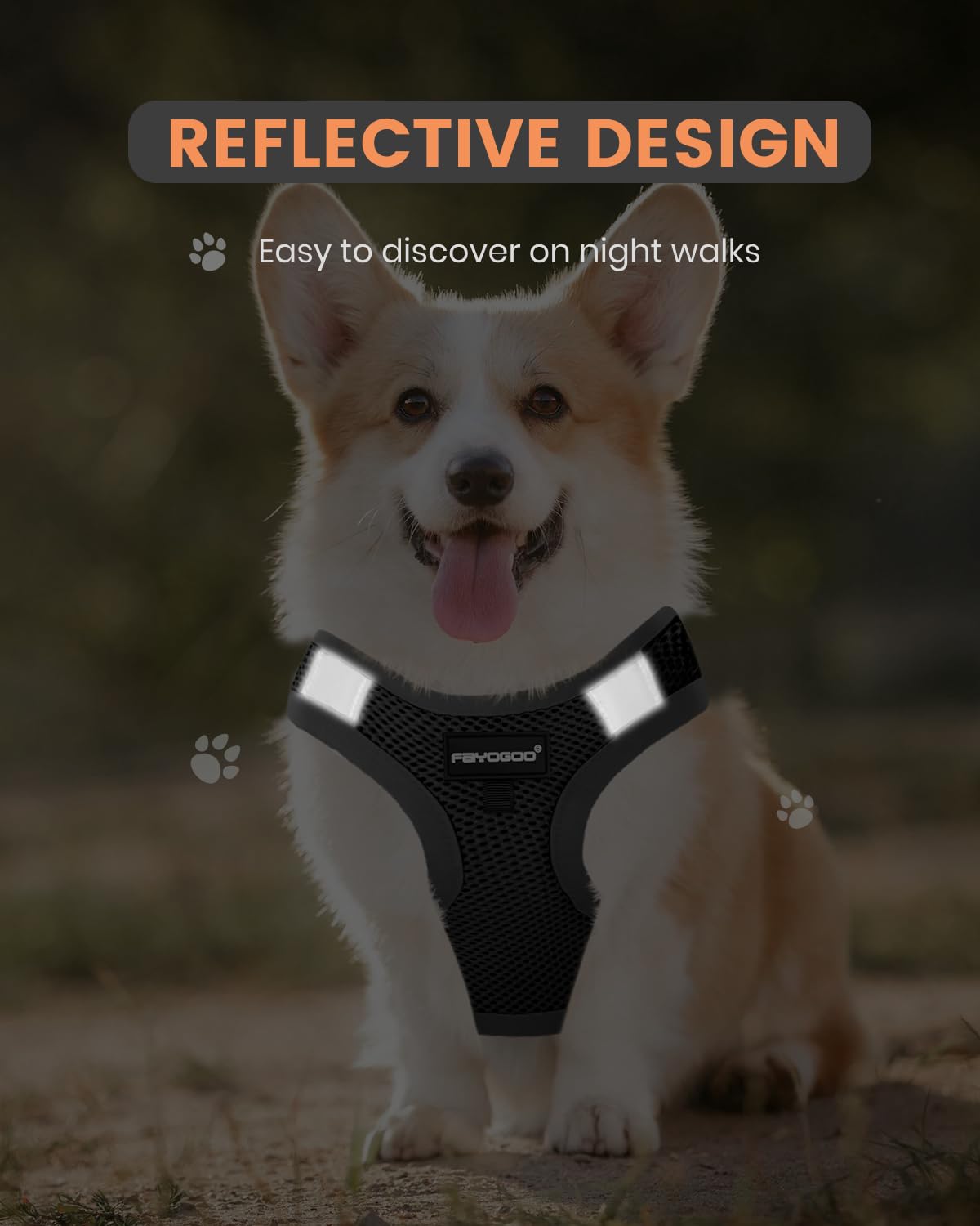Foto 6 pulgar | Chaleco Fayogoo Para Perros De Servicio, Ligero, Para Razas Pequeñas, Con Parches - Venta Internacional.