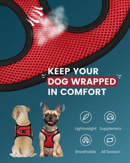 Foto 2 | Chaleco Fayogoo Para Perros De Servicio, Ligero, Para Razas Pequeñas, Con Parches - Venta Internacional.