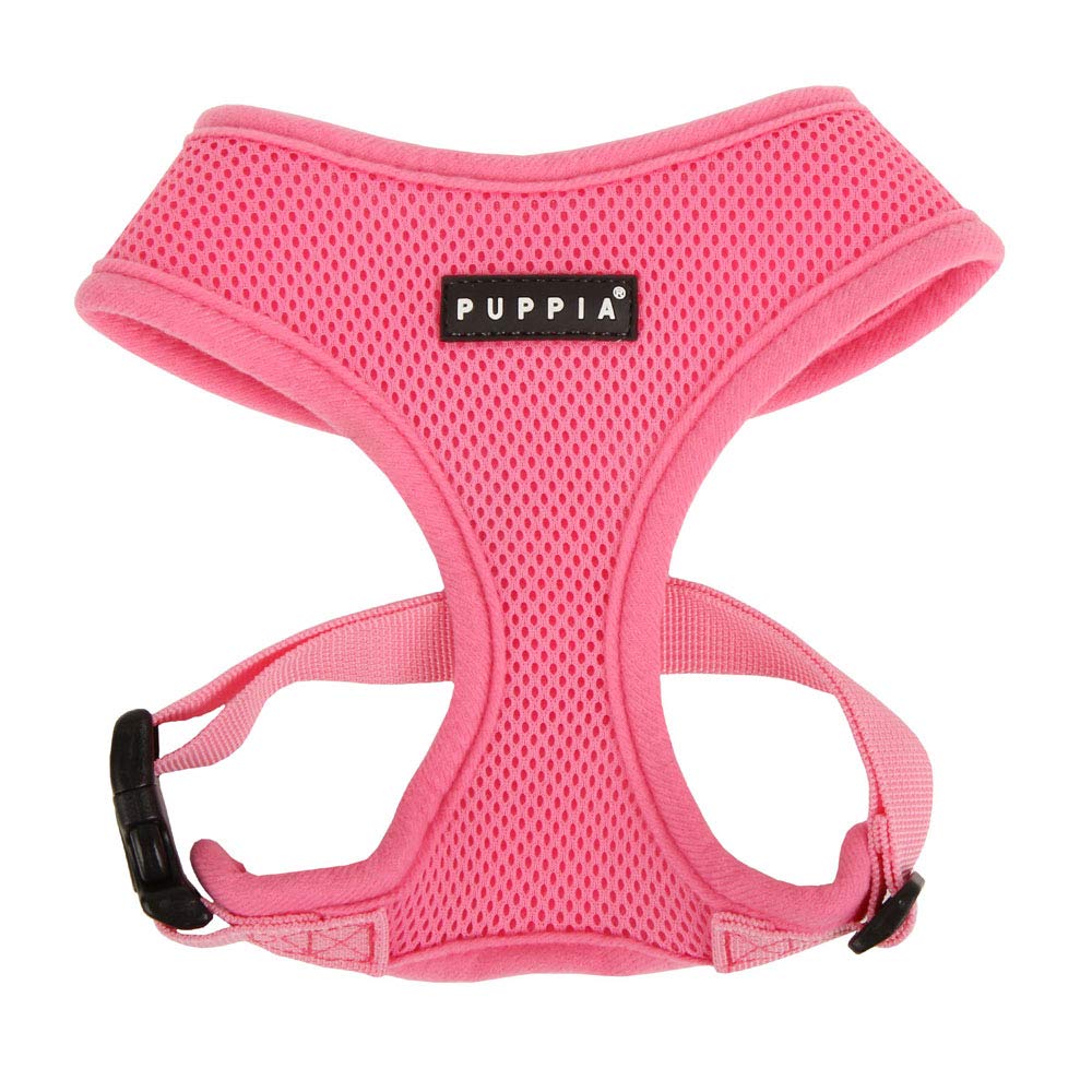 Foto 1 | Arnés Para Perros Puppia Soft, No Se Ahoga, De Malla Transpirable, Rosa M - Venta Internacional.