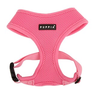 Foto 1 | Arnés Para Perros Puppia Soft, No Se Ahoga, De Malla Transpirable, Rosa M - Venta Internacional.