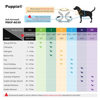 Foto 5 | Arnés Para Perros Puppia Soft, No Se Ahoga, De Malla Transpirable, Rosa M - Venta Internacional.