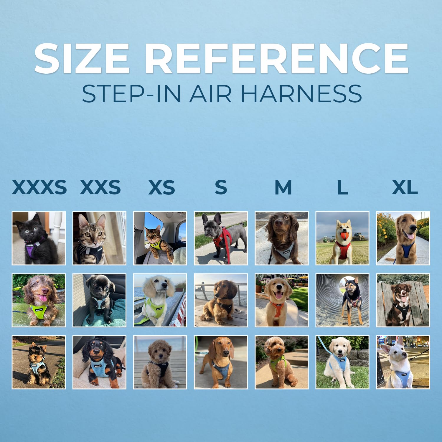 Foto 6 | Arnés Para Perros Voyager Step-in Air, Malla Reflectante Para Todo Clima - Venta Internacional.