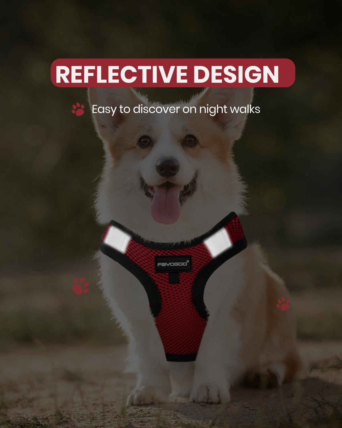 Foto 4 | Chaleco Ligero Para Perros De Servicio Fayogoo Para Razas Pequeñas - Venta Internacional.