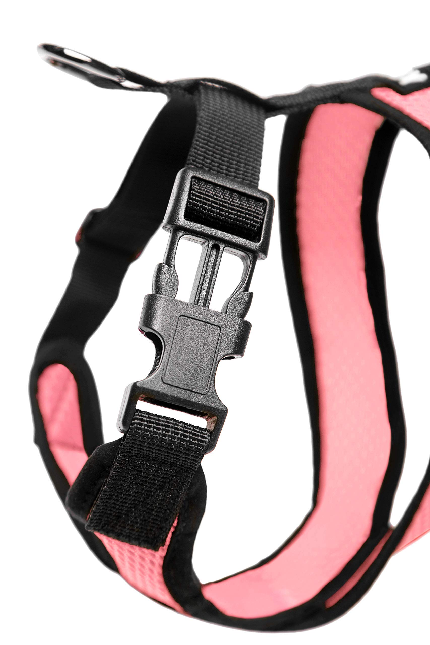 Foto 6 pulgar | Arnés Para Perros Gooby Comfort X Head-in Choke Free, Rosa, Pequeño - Venta Internacional.