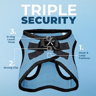 Foto 2 | Arnés Para Perros Voyager Step-in Air All Weather S Baby Azul/negro - Venta Internacional.