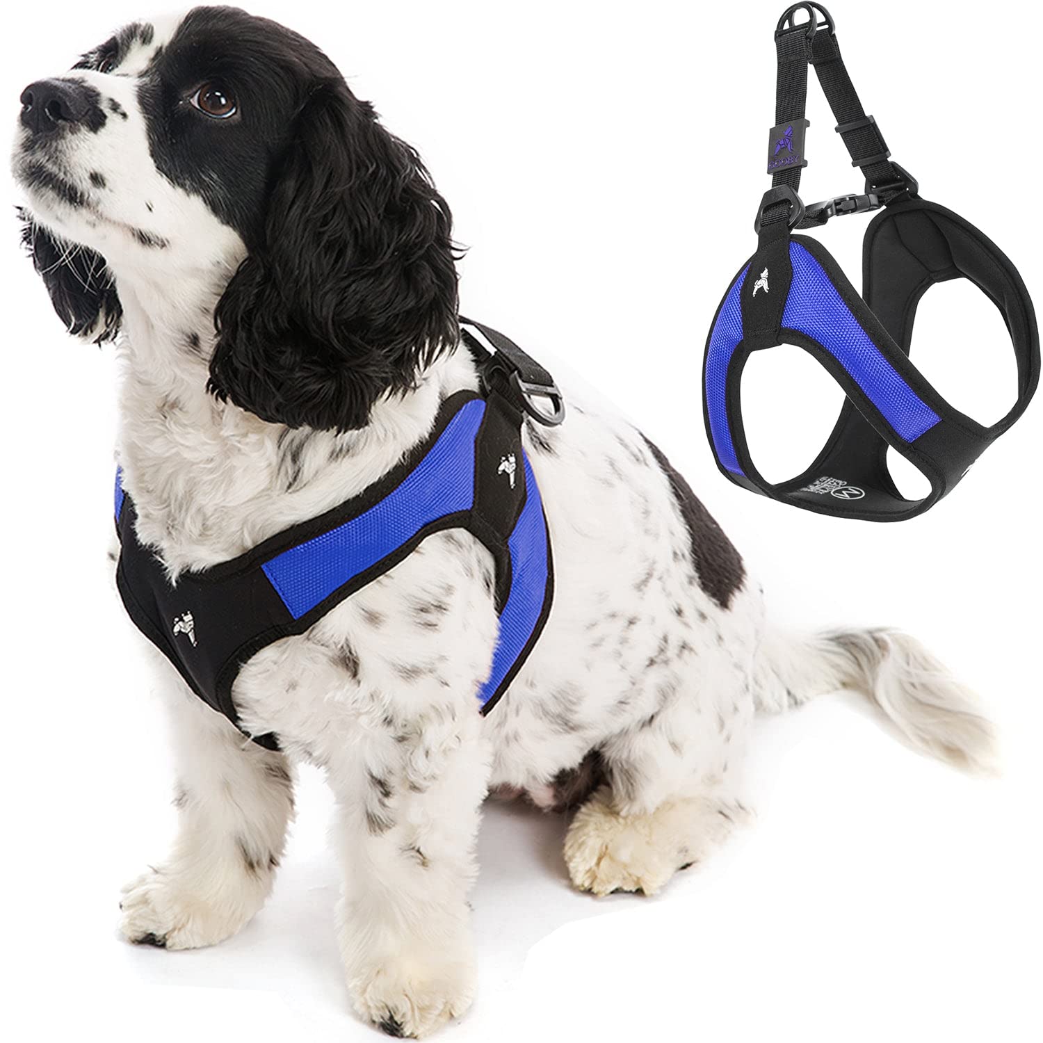 Foto 2 pulgar | Arnés Para Perros Gooby Escape Free Easy Fit Azul Para Perros Pequeños - Venta Internacional.