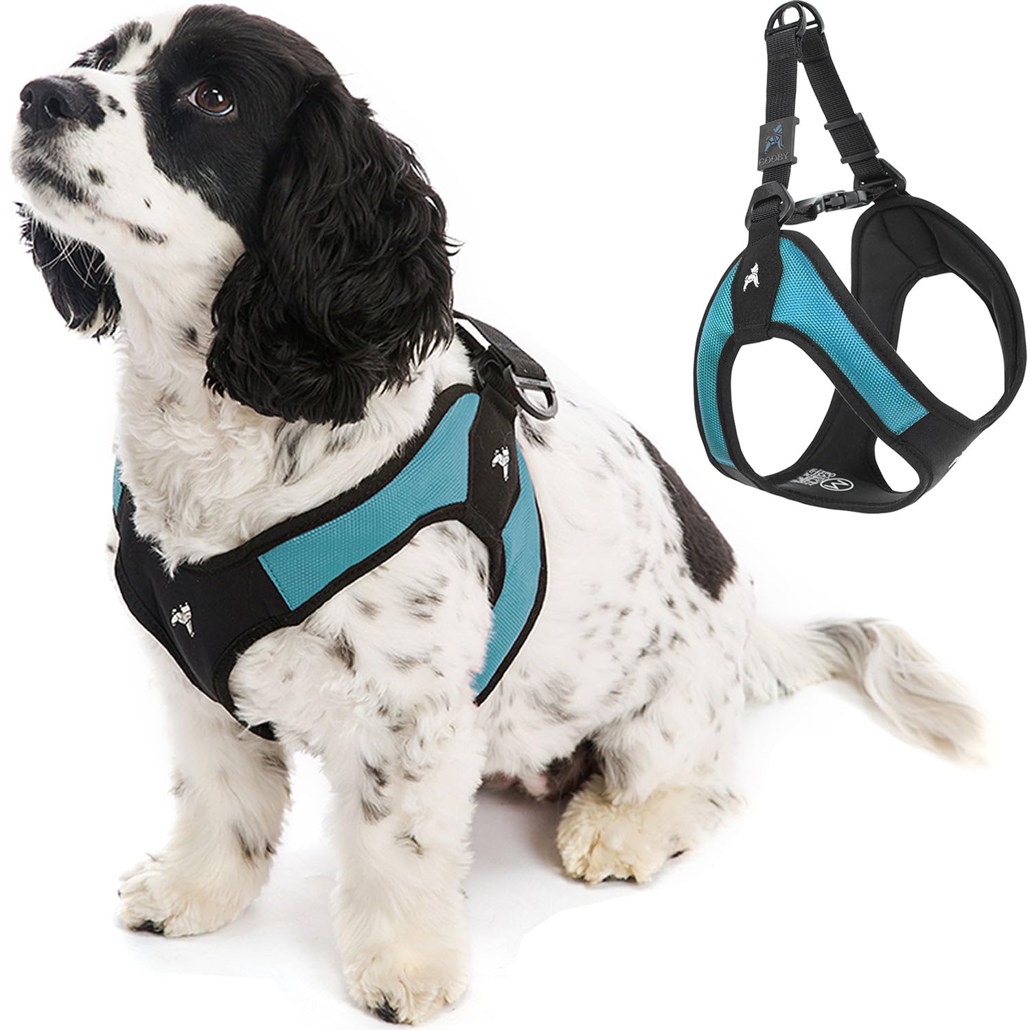 Foto 1 | Arnés Gooby Turquesa X-small Easy Fit Para Perros Pequeños - Venta Internacional.